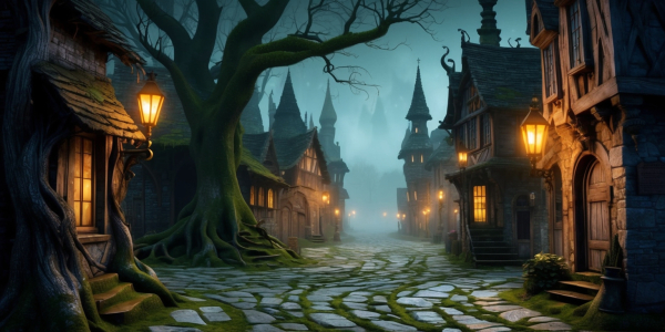 Labyrinth of Shadows: Unraveling the Town's Enigma